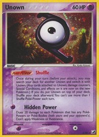 Unown (Z) (Z/28) [EX: Unseen Forces] | Anubis Games and Hobby