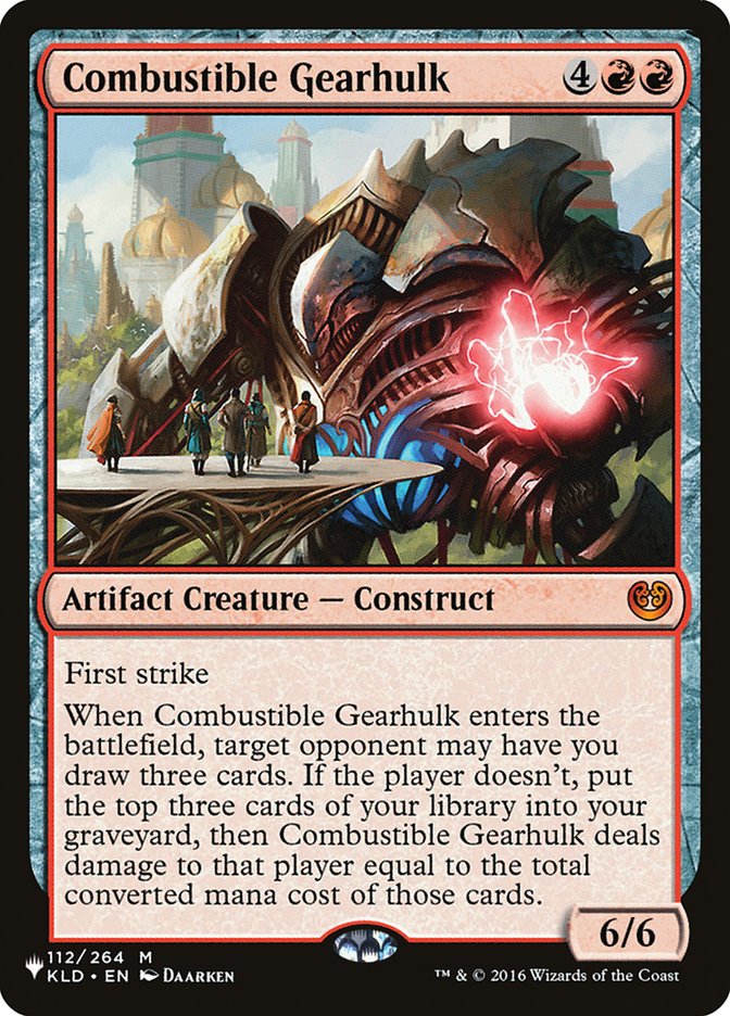 Combustible Gearhulk [The List] | Anubis Games and Hobby