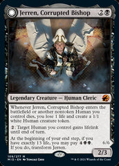 Jerren, Corrupted Bishop // Ormendahl, the Corrupted [Innistrad: Midnight Hunt] | Anubis Games and Hobby