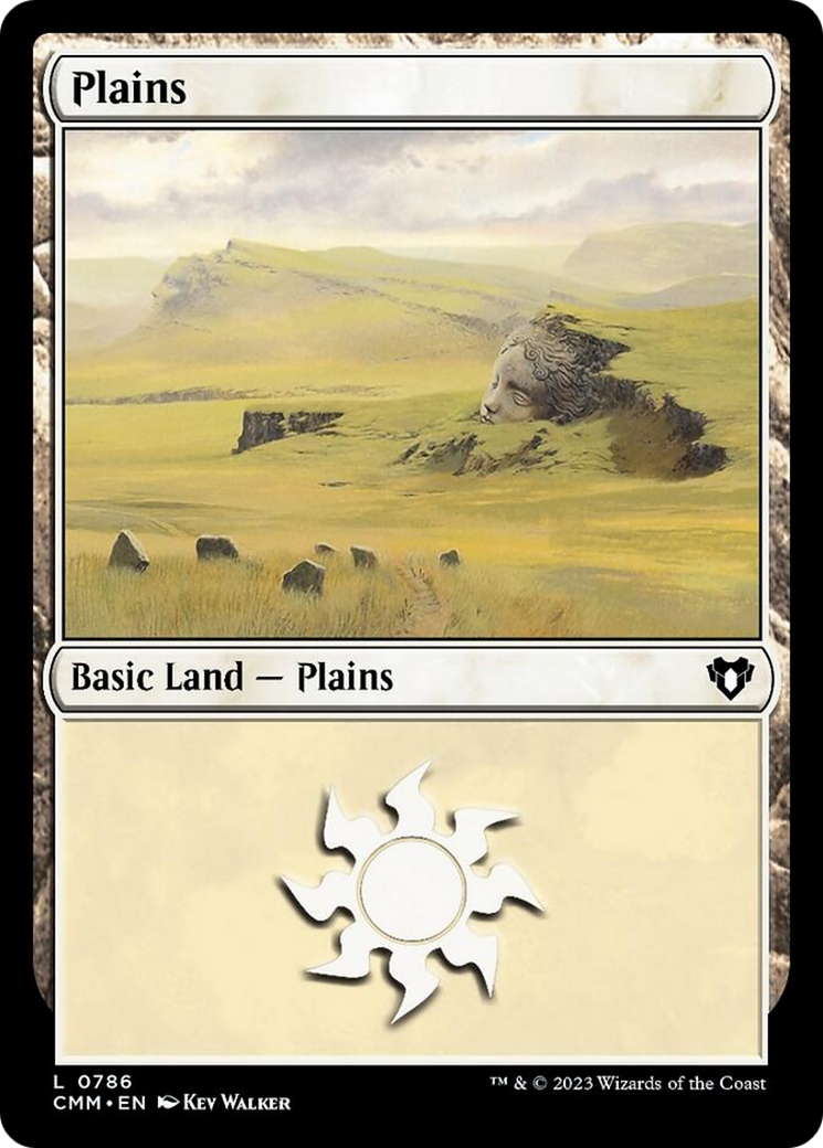 Plains (786) [Commander Masters] | Anubis Games and Hobby