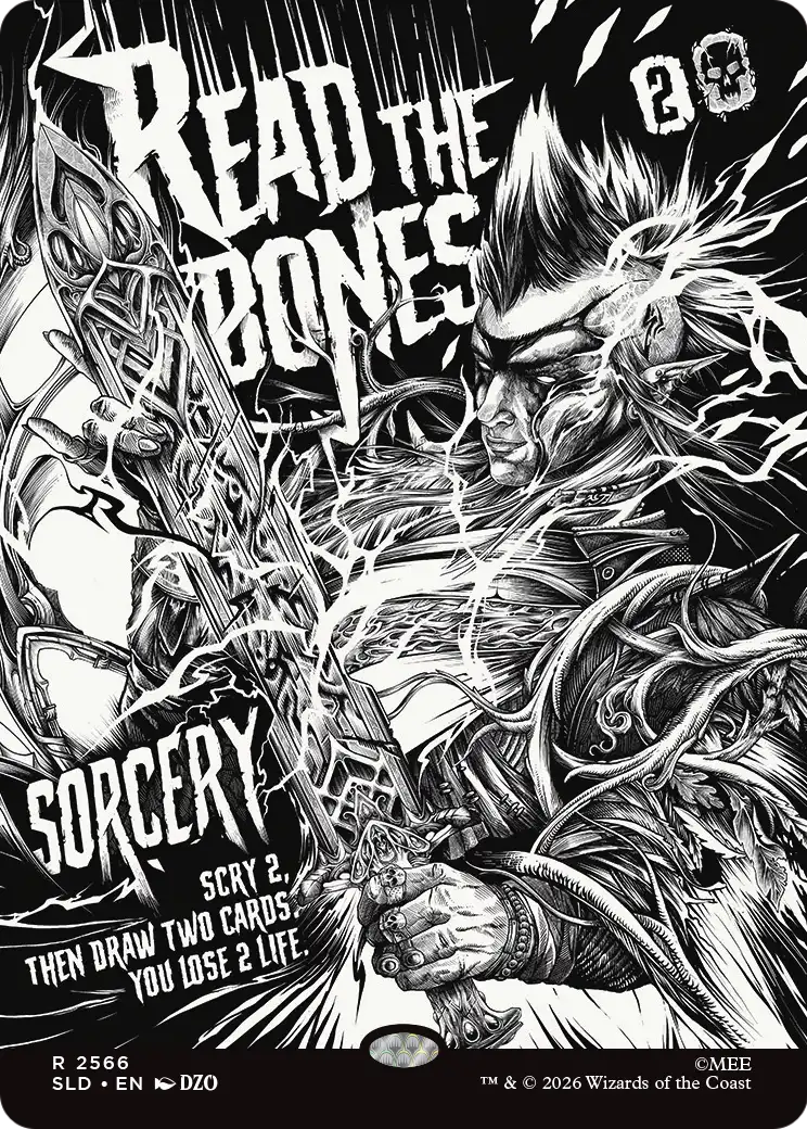 Read the Bones (2566) [Secret Lair Drop Series] | Anubis Games and Hobby