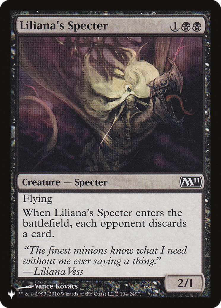 Liliana's Specter [The List Reprints] | Anubis Games and Hobby