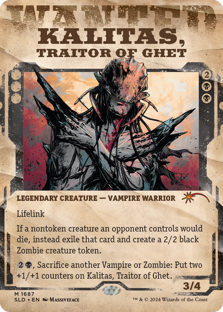 Kalitas, Traitor of Ghet [Secret Lair Drop Series] | Anubis Games and Hobby