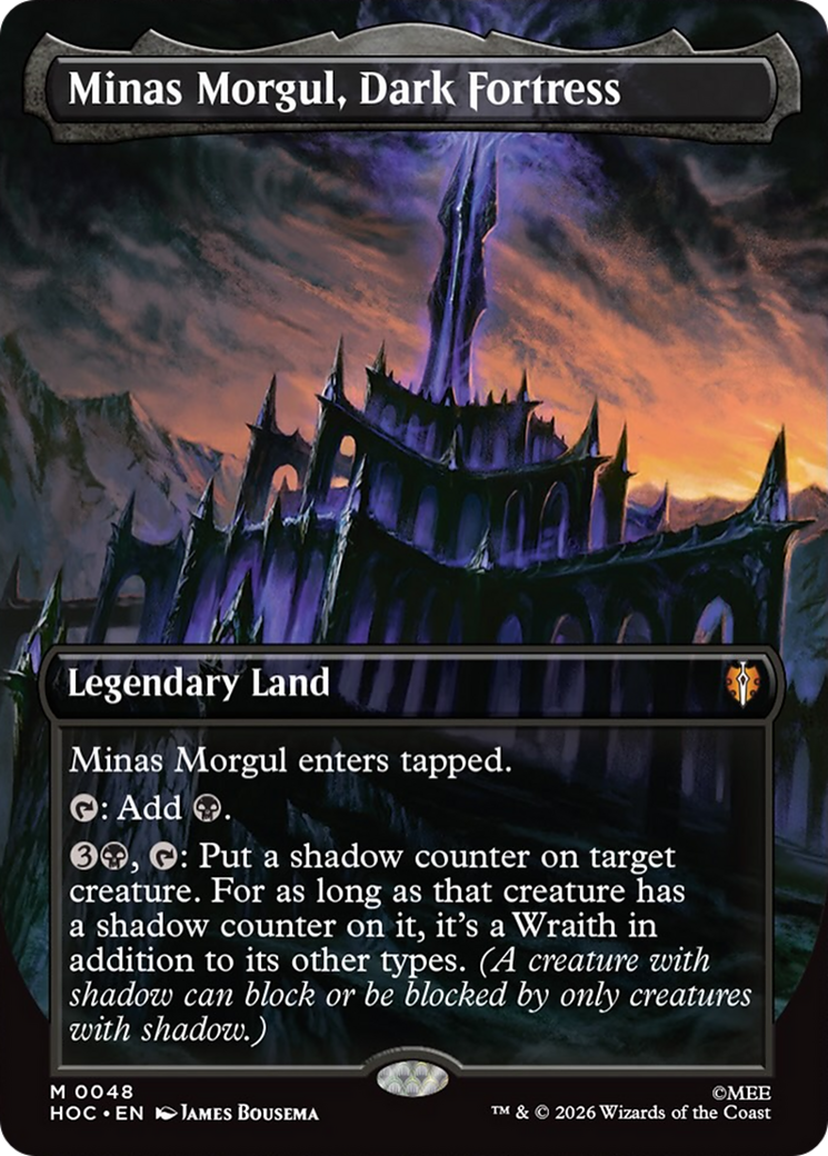 Minas Morgul, Dark Fortress (Borderless) [The Hobbit: Eternal-Legal] | Anubis Games and Hobby