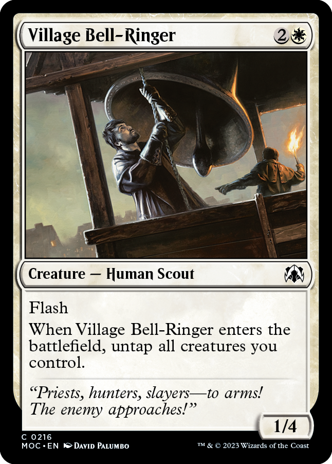 Village Bell-Ringer [March of the Machine Commander] | Anubis Games and Hobby