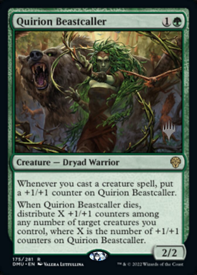 Quirion Beastcaller (Promo Pack) [Dominaria United Promos] | Anubis Games and Hobby