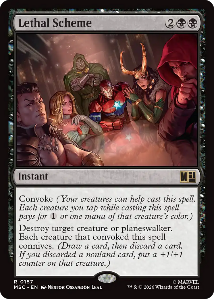Lethal Scheme (Surge Foil) [Marvel Super Heroes Commander] | Anubis Games and Hobby