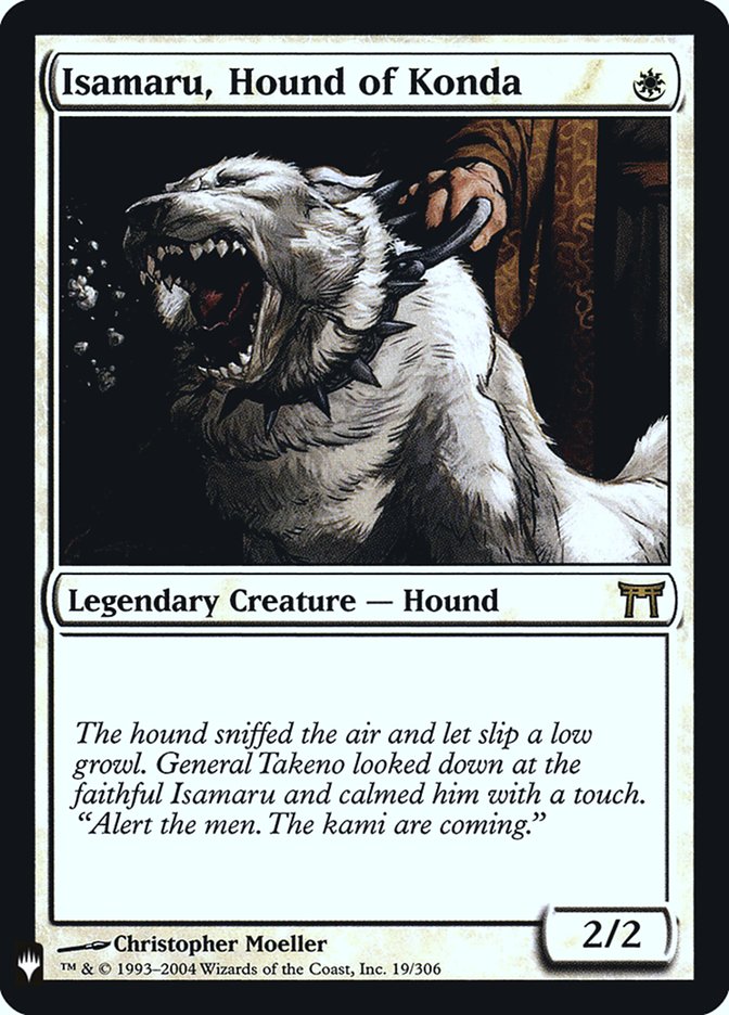 Isamaru, Hound of Konda [Mystery Booster] | Anubis Games and Hobby