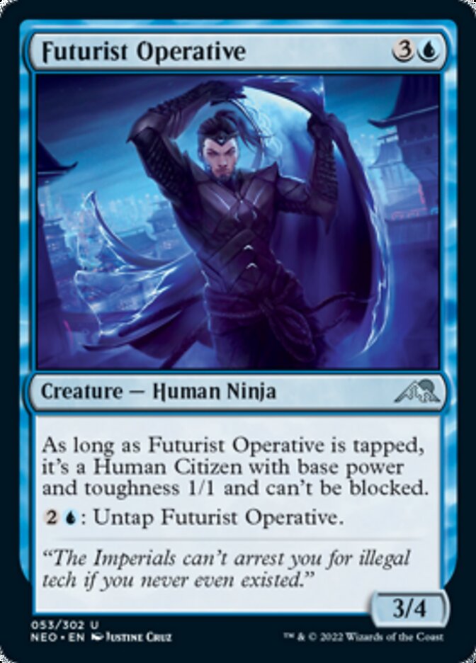 Futurist Operative [Kamigawa: Neon Dynasty] | Anubis Games and Hobby