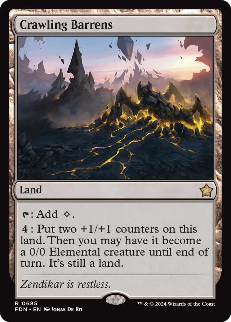 Crawling Barrens [Foundations] | Anubis Games and Hobby