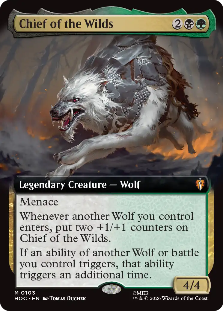 Chief of the Wilds (Extended Art) [The Hobbit: Eternal-Legal] | Anubis Games and Hobby