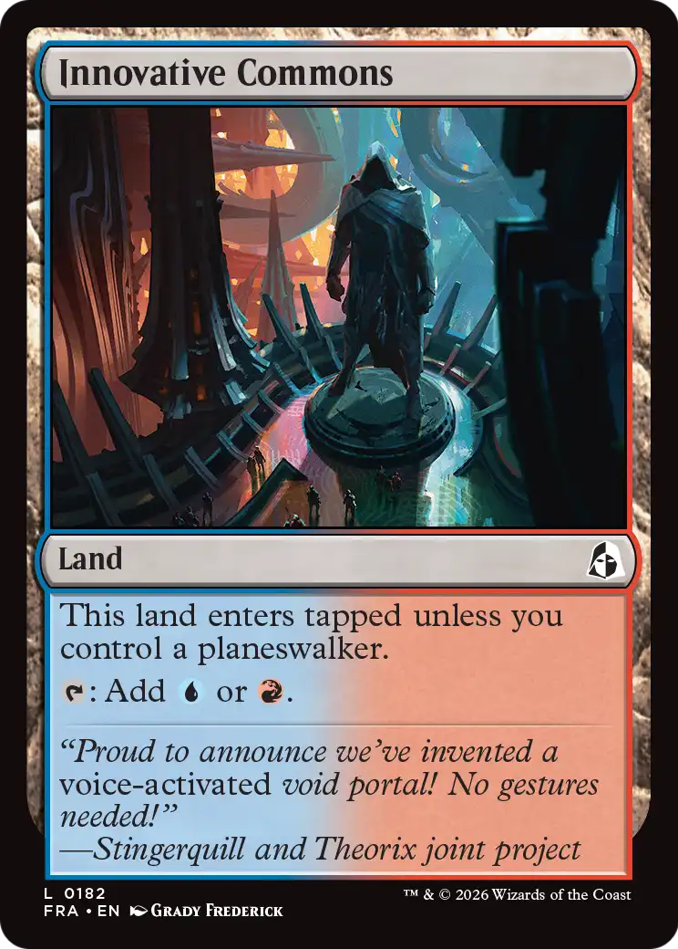 Innovative Commons [Reality Fracture] | Anubis Games and Hobby