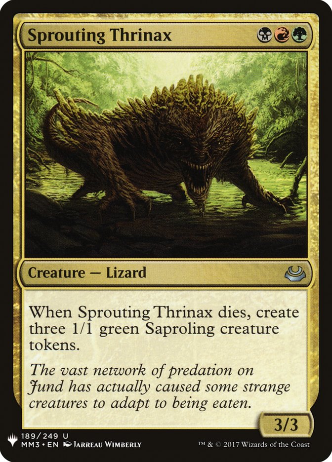 Sprouting Thrinax [Mystery Booster] | Anubis Games and Hobby