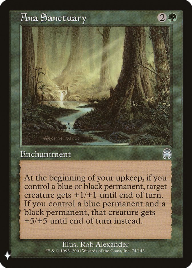 Ana Sanctuary [Mystery Booster] | Anubis Games and Hobby