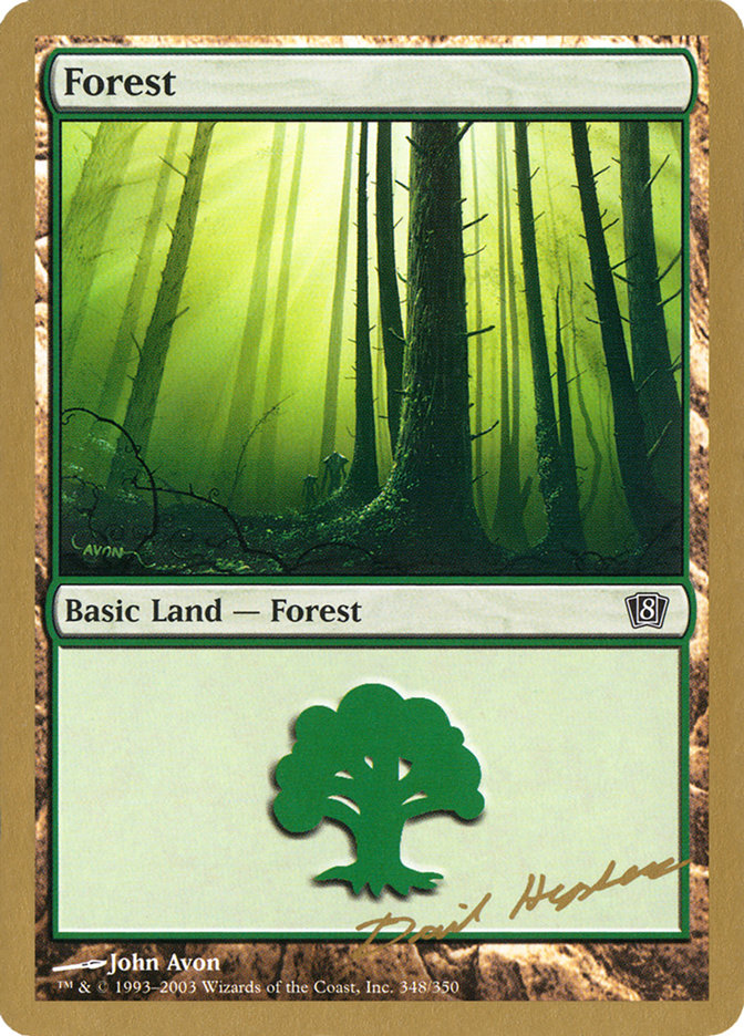 Forest (dh348) (Dave Humpherys) [World Championship Decks 2003] | Anubis Games and Hobby