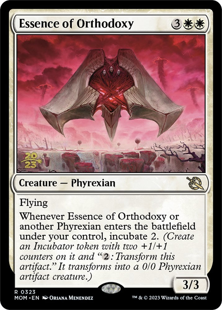 Essence of Orthodoxy [March of the Machine Prerelease Promos] | Anubis Games and Hobby