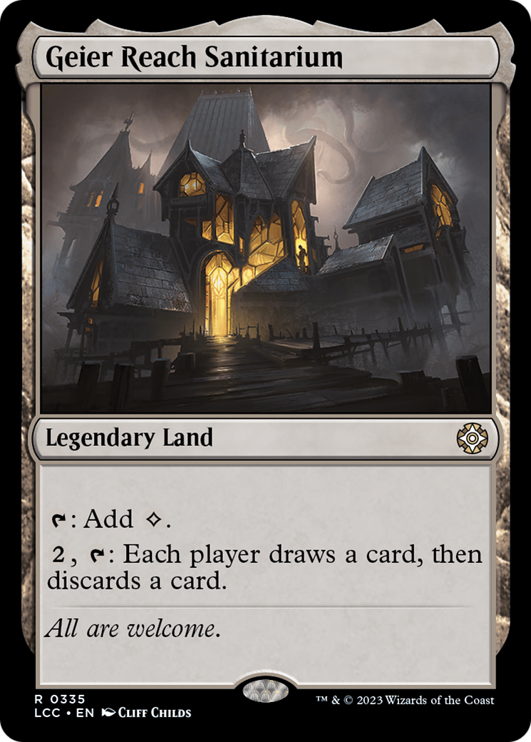 Geier Reach Sanitarium [The Lost Caverns of Ixalan Commander] | Anubis Games and Hobby