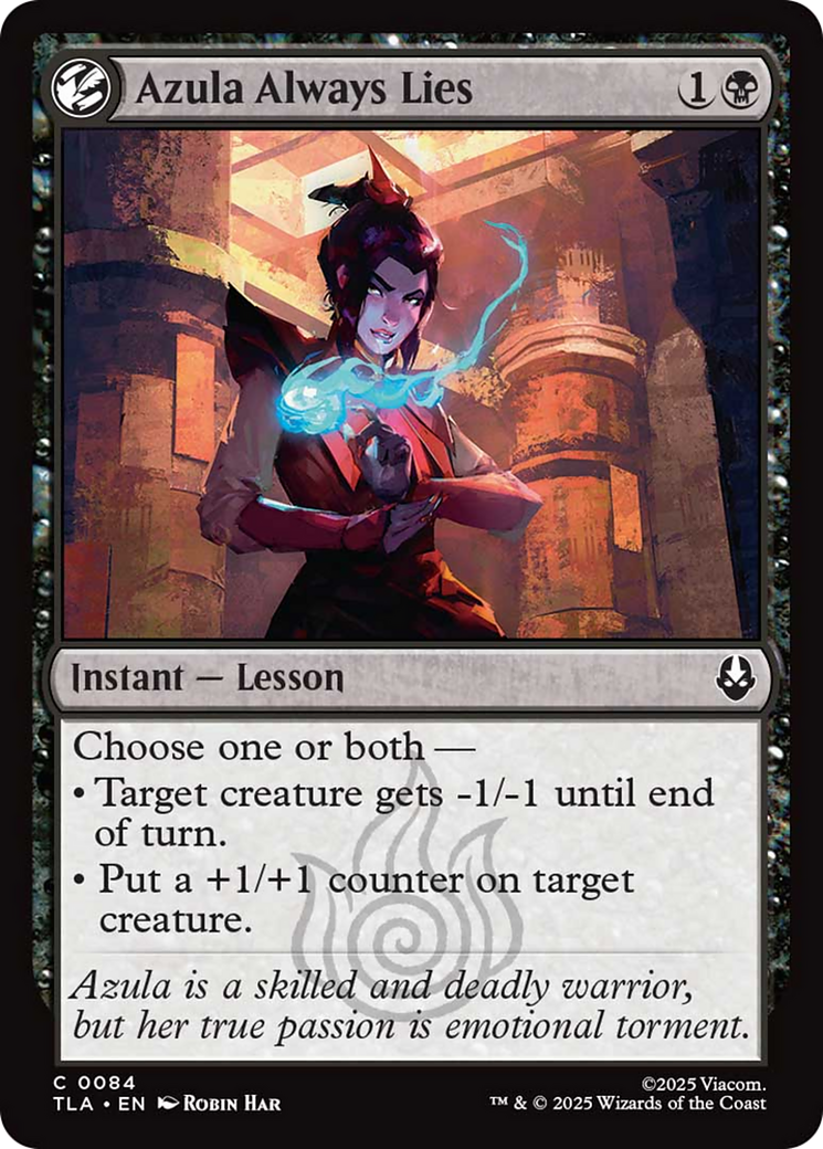 Azula Always Lies [Avatar: The Last Airbender] | Anubis Games and Hobby