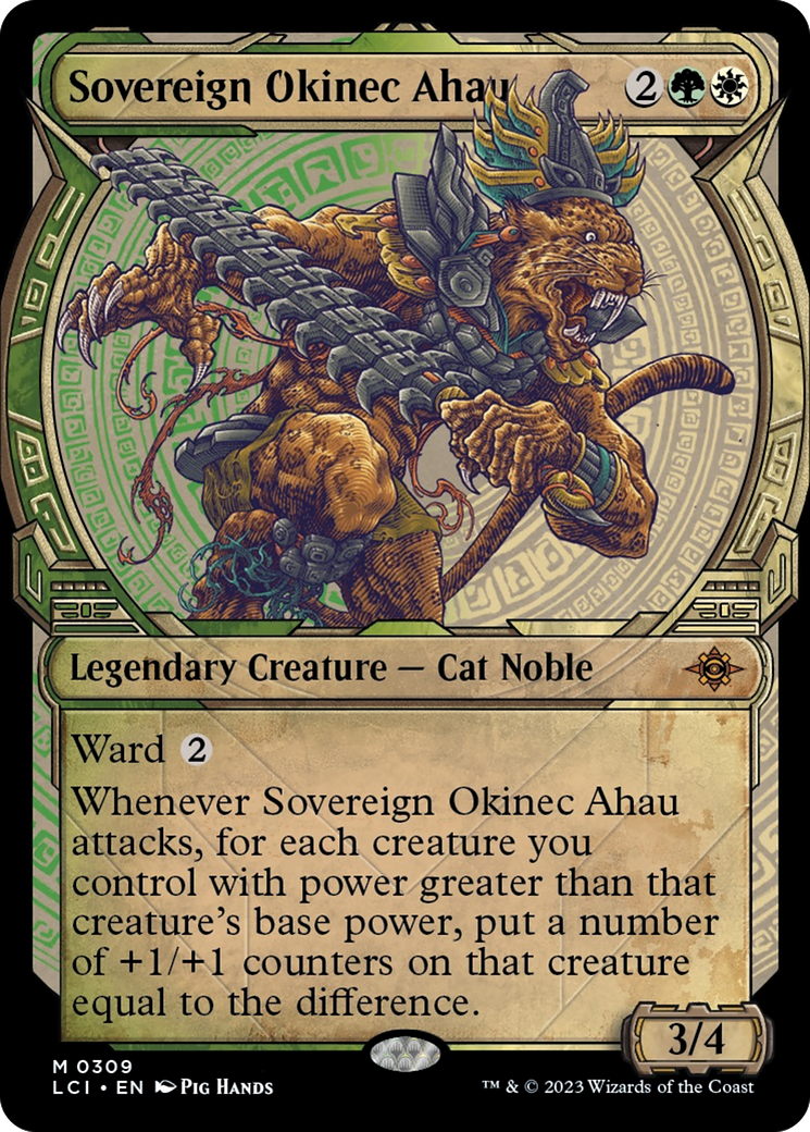 Sovereign Okinec Ahau (Showcase) [The Lost Caverns of Ixalan] | Anubis Games and Hobby