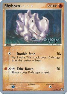 Rhyhorn (70/101) (King of the West - Michael Gonzalez) [World Championships 2005] | Anubis Games and Hobby