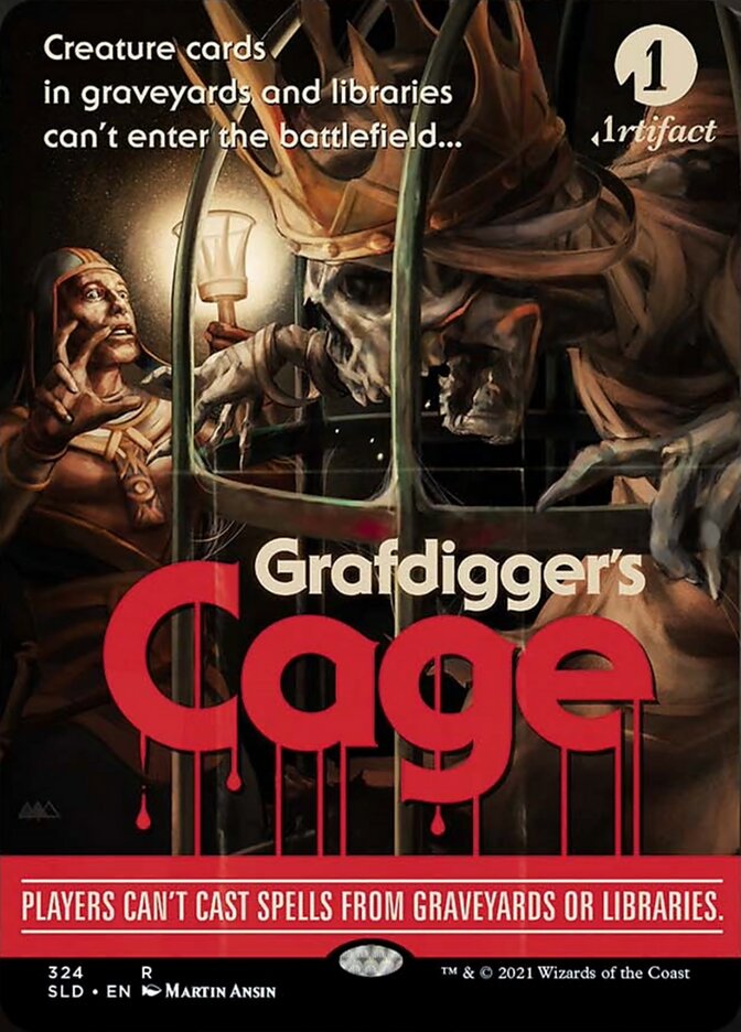 Grafdigger's Cage [Secret Lair Drop Series] | Anubis Games and Hobby