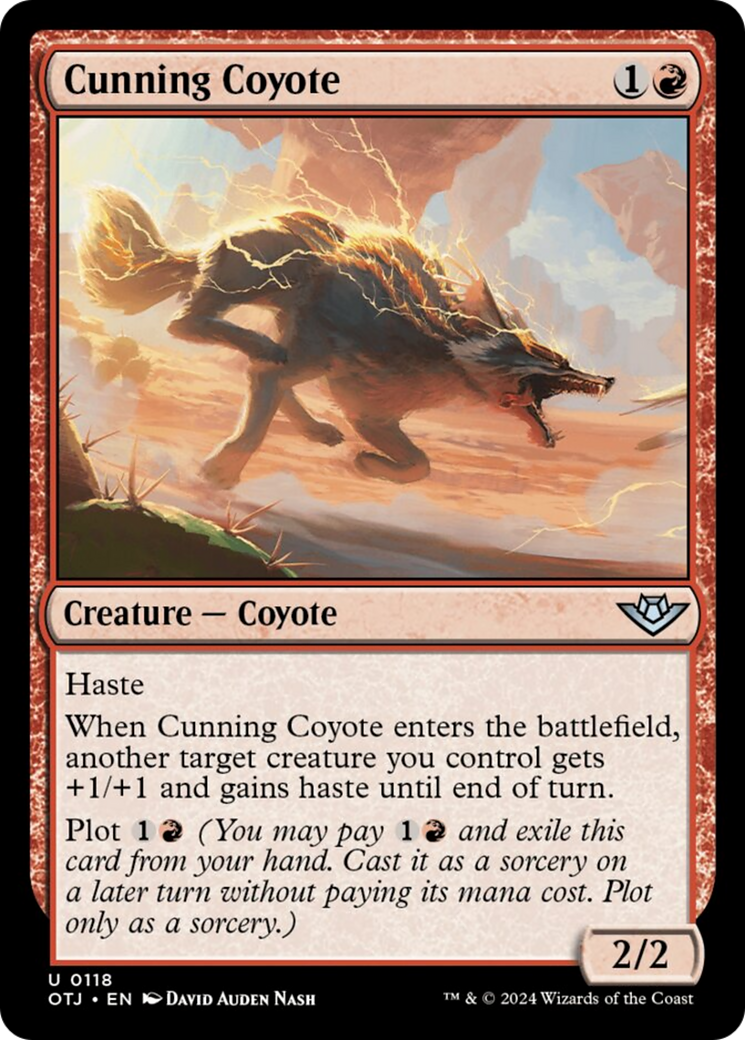 Cunning Coyote [Outlaws of Thunder Junction] | Anubis Games and Hobby