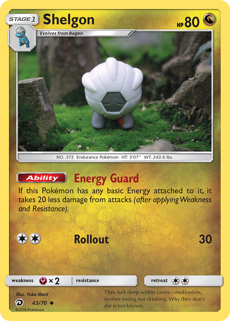 Shelgon (43/70) [Sun & Moon: Dragon Majesty] | Anubis Games and Hobby