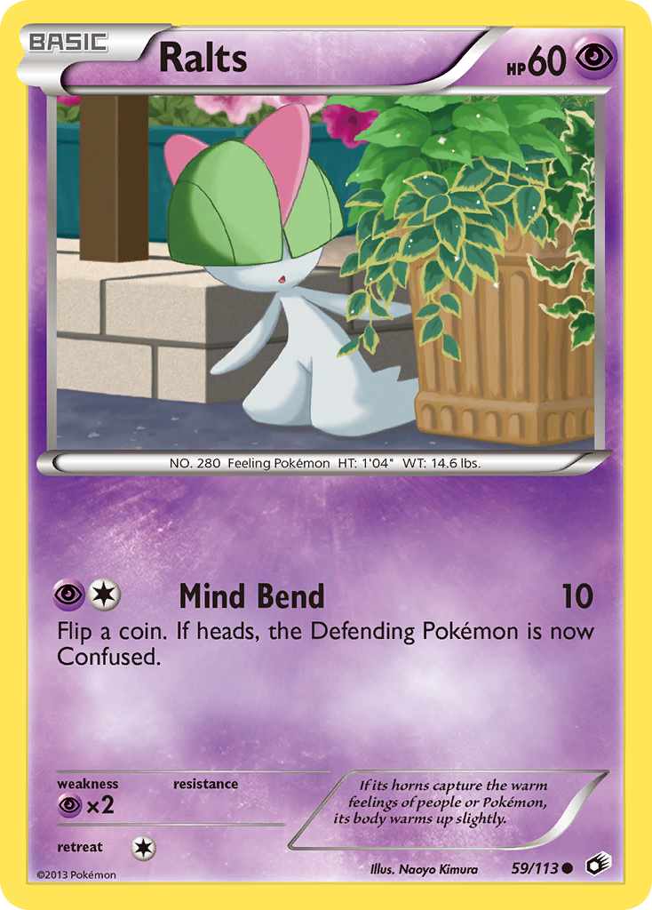Ralts (59/113) [Black & White: Legendary Treasures] | Anubis Games and Hobby