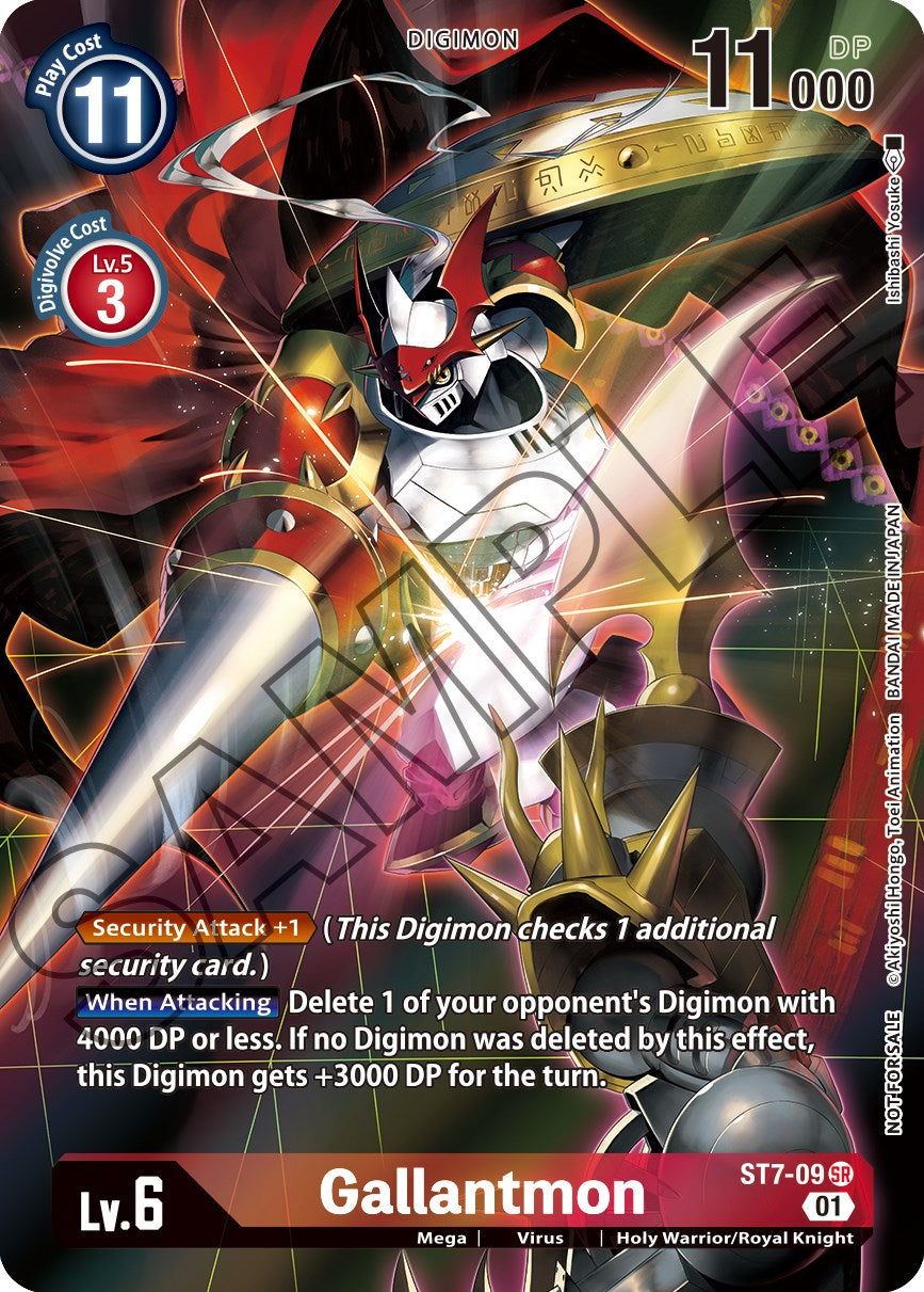 Gallantmon [ST7-09] (Tamer's Card Set 1) [Starter Deck: Gallantmon Promos] | Anubis Games and Hobby