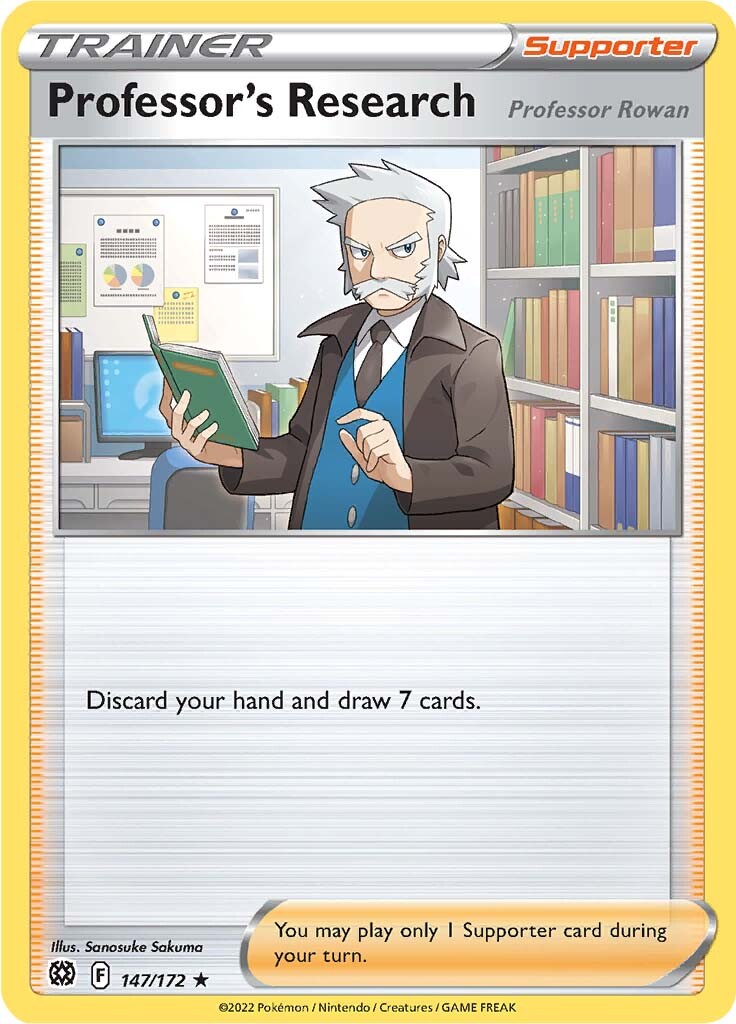 Professor's Research (147/172) [Sword & Shield: Brilliant Stars] | Anubis Games and Hobby