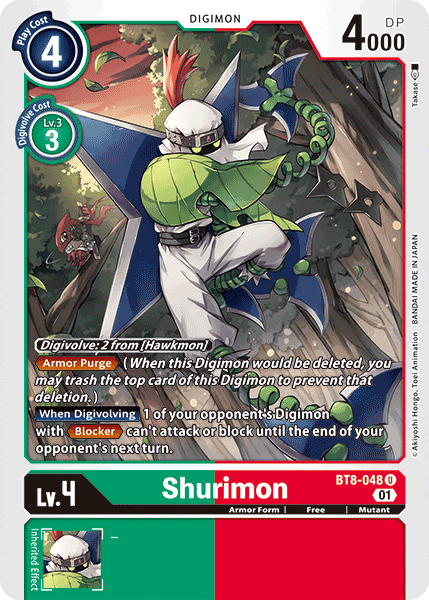 Shurimon [BT8-048] [New Awakening] | Anubis Games and Hobby