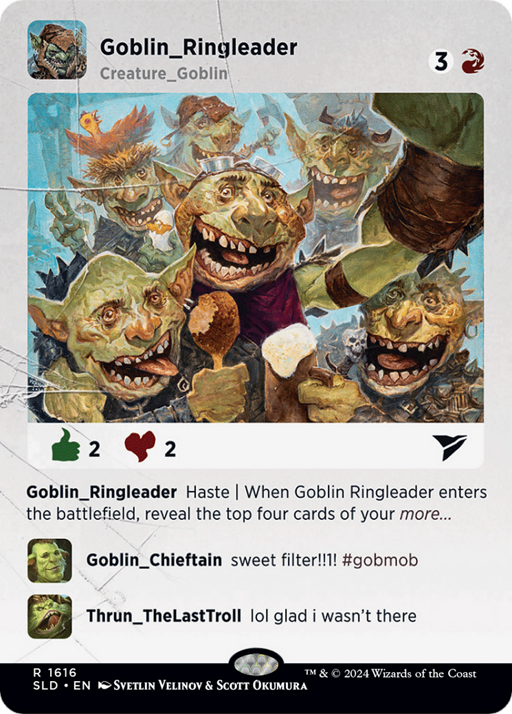 Goblin Ringleader [Secret Lair Drop Series] | Anubis Games and Hobby