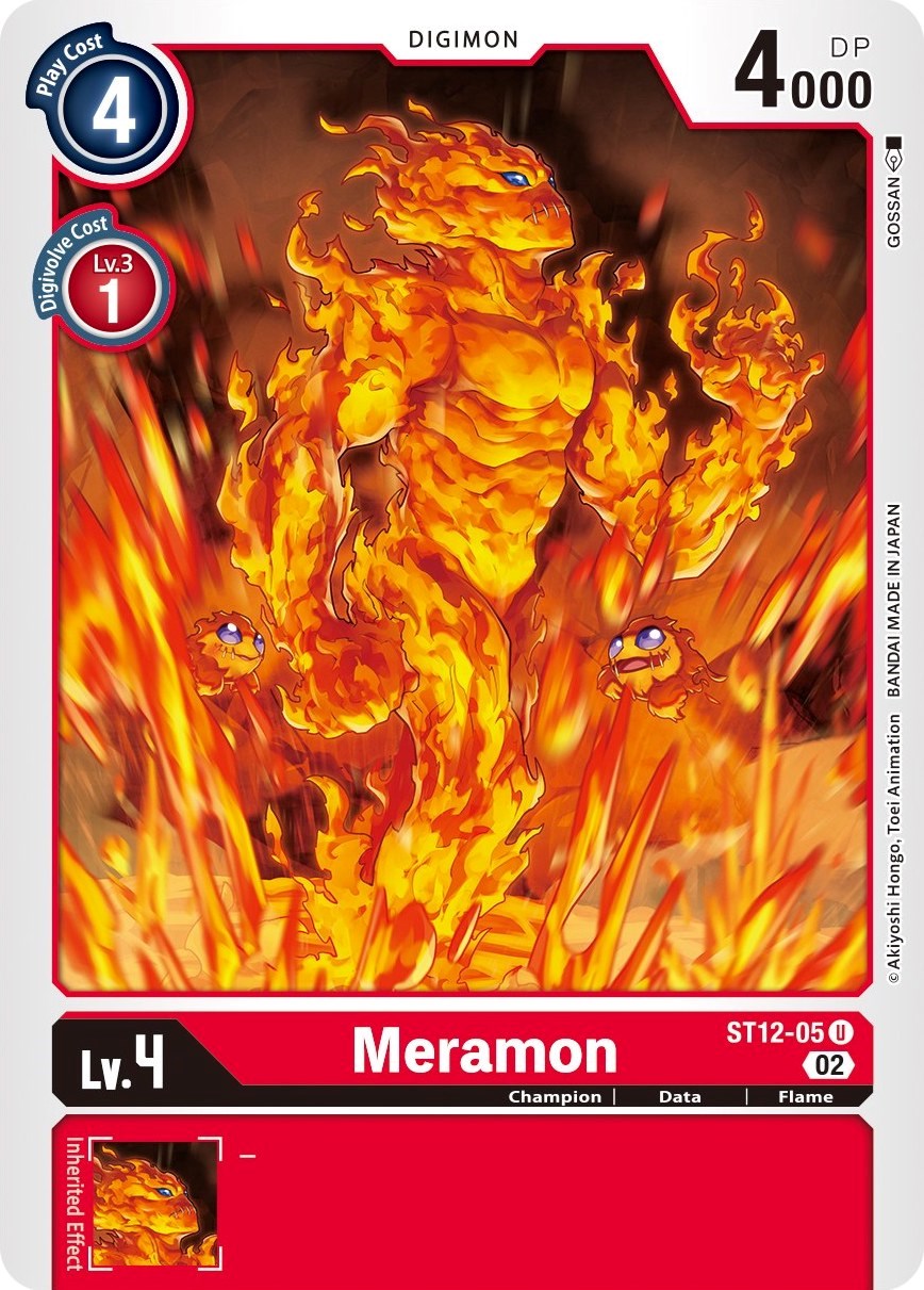 Meramon [ST12-05] [Starter Deck: Jesmon] | Anubis Games and Hobby