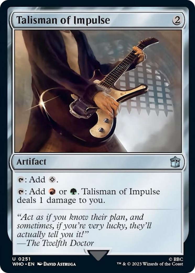 Talisman of Impulse [Doctor Who] | Anubis Games and Hobby