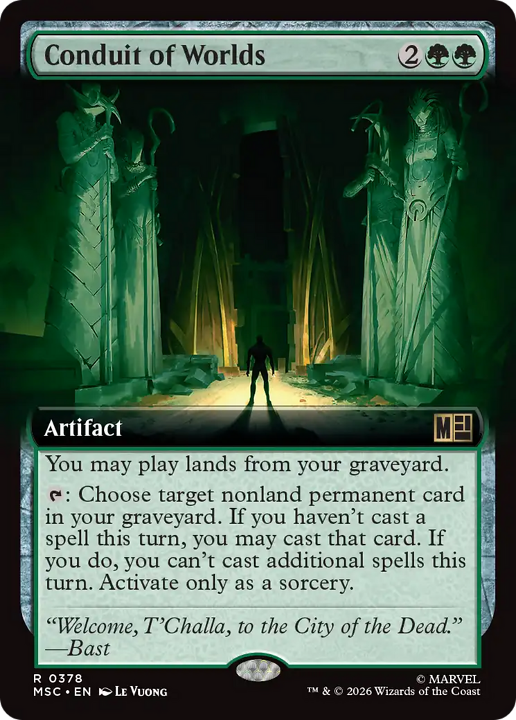 Conduit of Worlds (Extended Art) [Marvel Super Heroes Commander] | Anubis Games and Hobby