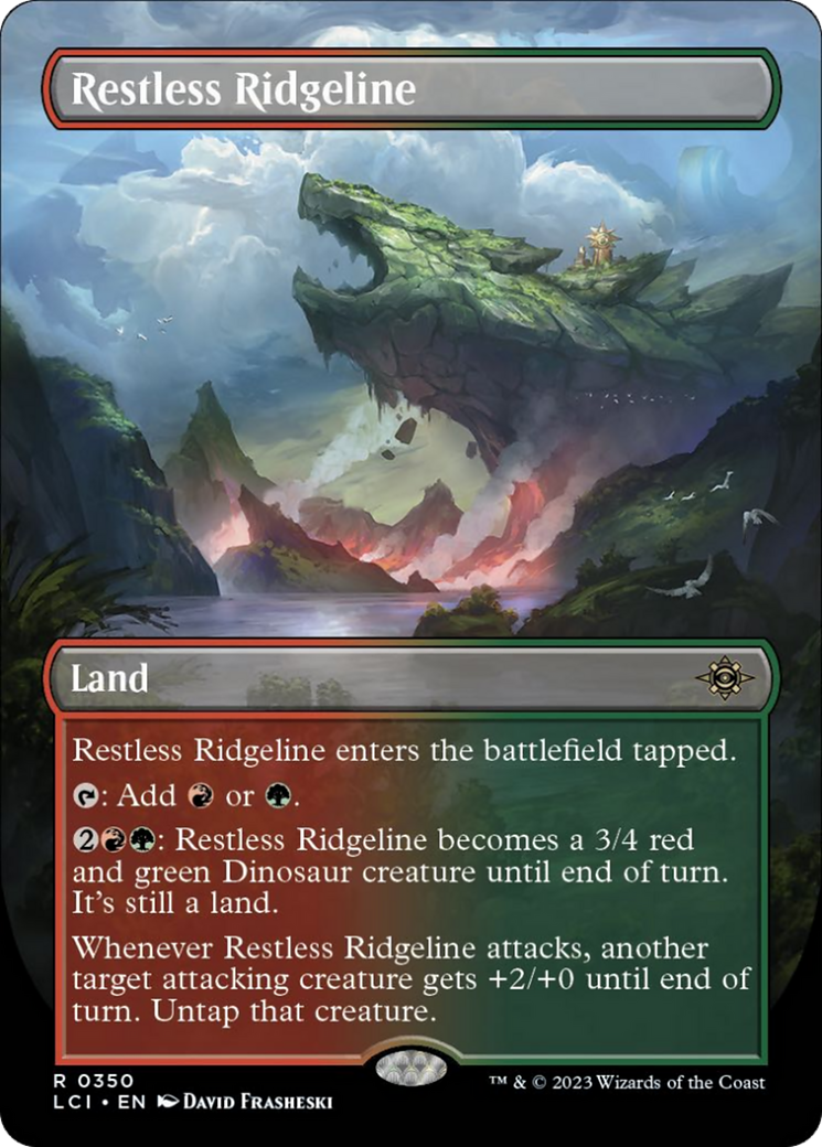 Restless Ridgeline (Borderless) [The Lost Caverns of Ixalan] | Anubis Games and Hobby