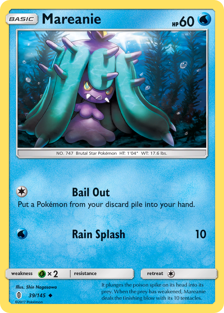 Mareanie (39/145) [Sun & Moon: Guardians Rising] | Anubis Games and Hobby