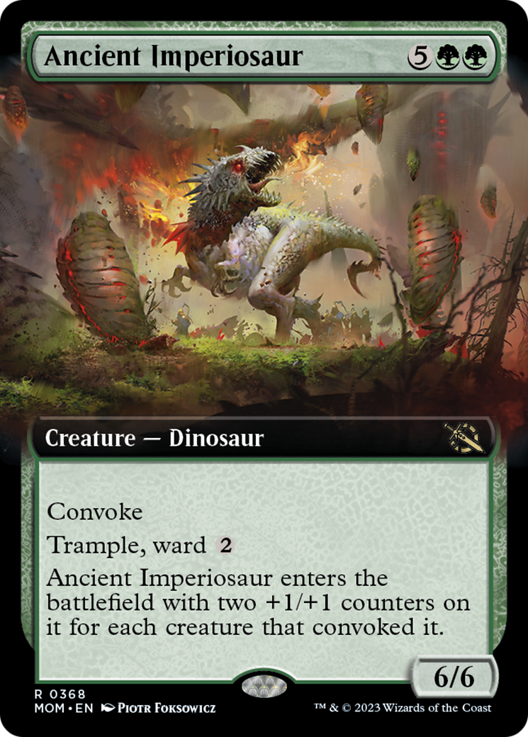 Ancient Imperiosaur (Extended Art) [March of the Machine] | Anubis Games and Hobby