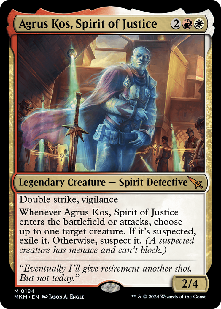 Agrus Kos, Spirit of Justice [Murders at Karlov Manor] | Anubis Games and Hobby