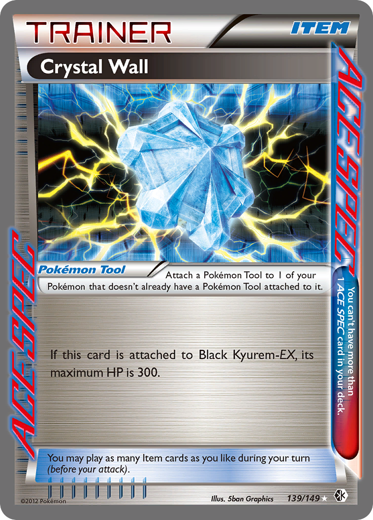 Crystal Wall (139/149) [Black & White: Boundaries Crossed] | Anubis Games and Hobby
