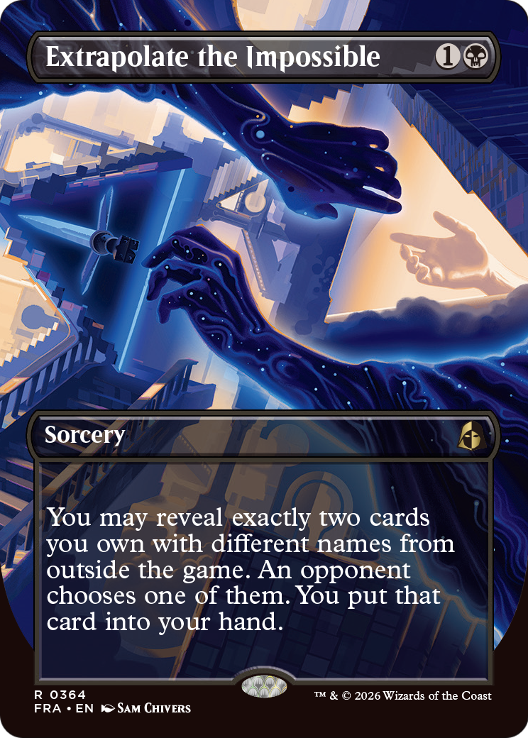 Extrapolate the Impossible (Borderless) [Reality Fracture] | Anubis Games and Hobby