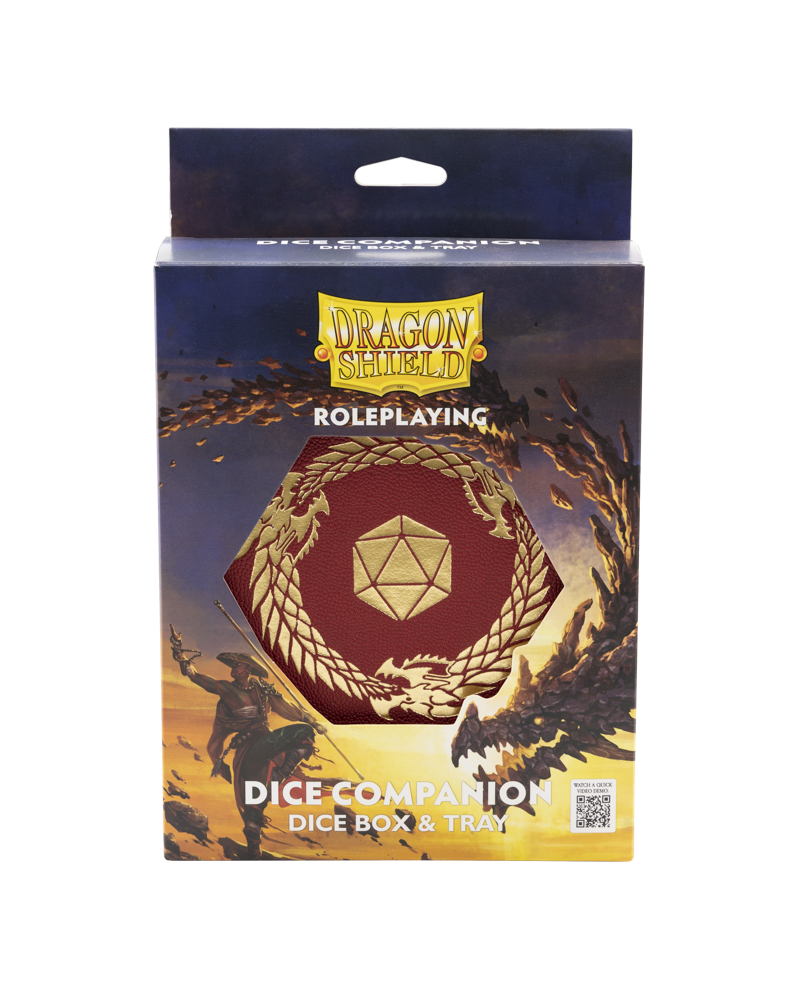 Dragon Shield Roleplaying Dice Companion - Blood Red | Anubis Games and Hobby