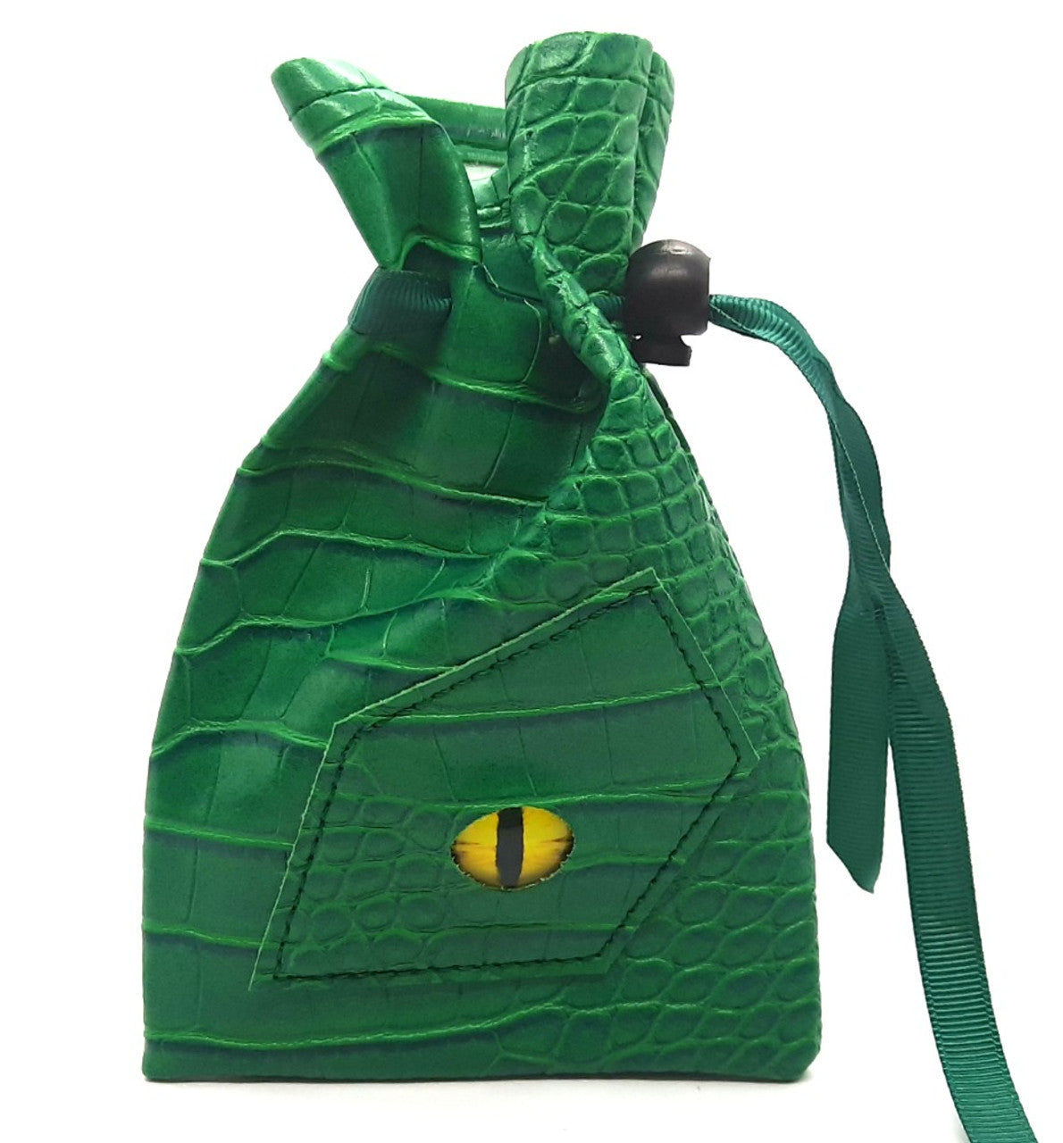 Dragon Eye Dice Bag - Green | Anubis Games and Hobby