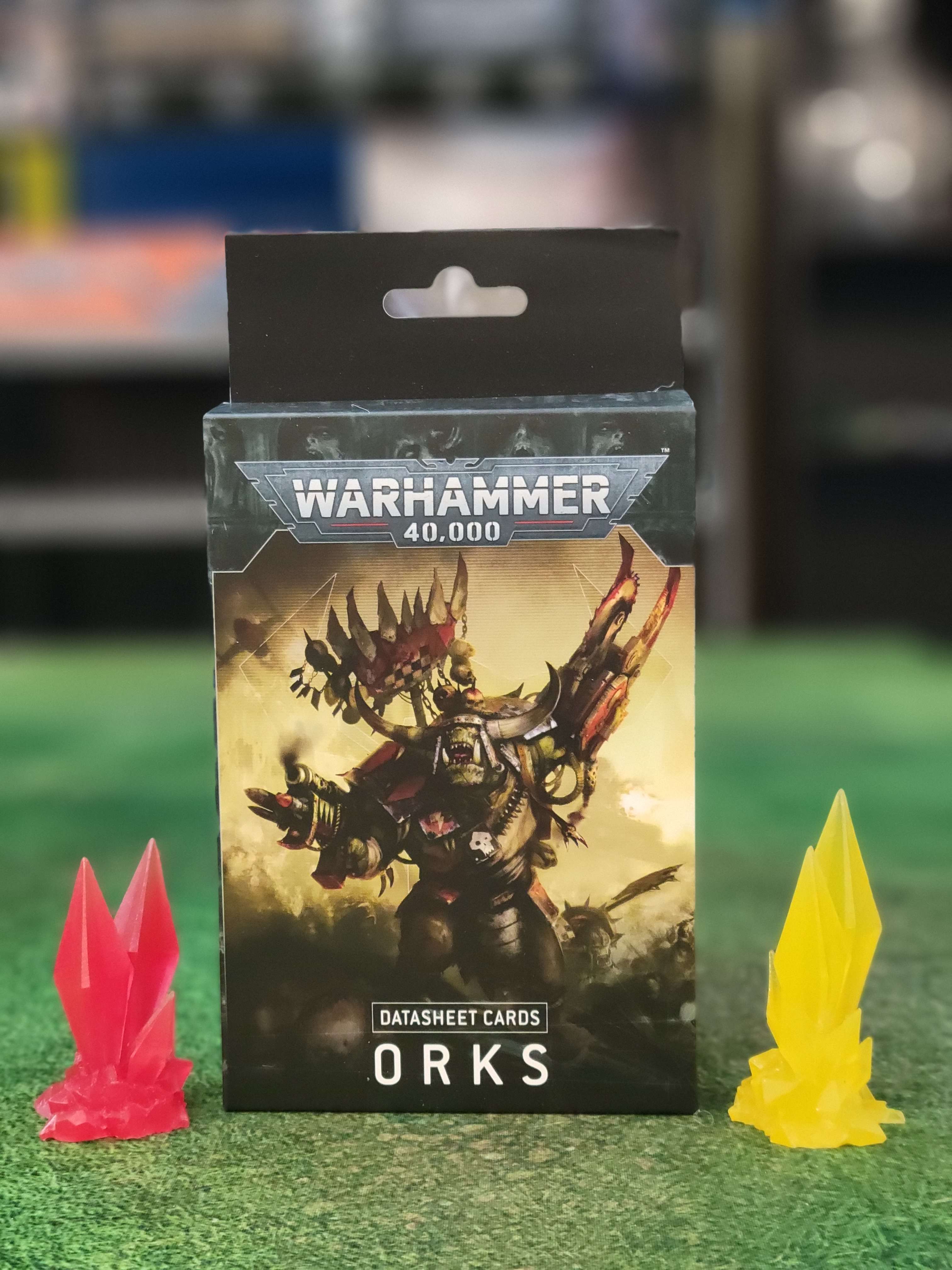 Orks Datasheet Cards | Anubis Games and Hobby