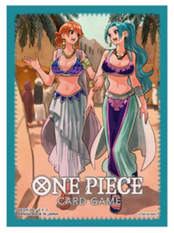One Piece TCG Sleeves TCG+ Store Exclusive Vol. 1 - Nami & Vivi | Anubis Games and Hobby