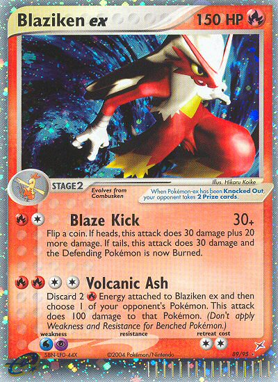 Blaziken ex (89/95) [EX: Team Magma vs Team Aqua] | Anubis Games and Hobby