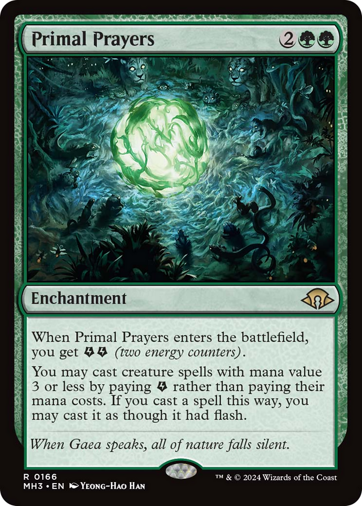 Primal Prayers [Modern Horizons 3] | Anubis Games and Hobby