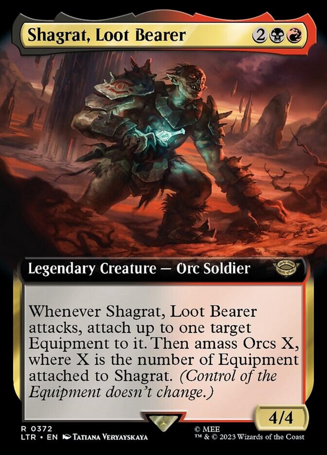 Shagrat, Loot Bearer (Extended Art) [The Lord of the Rings: Tales of Middle-Earth] | Anubis Games and Hobby