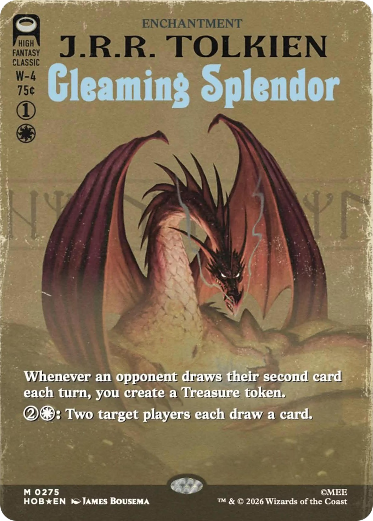 Gleaming Splendor (Borderless) [The Hobbit] | Anubis Games and Hobby