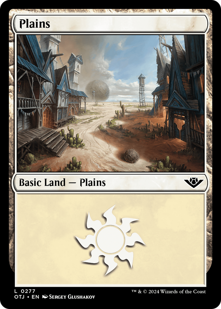 Plains (0277) [Outlaws of Thunder Junction] | Anubis Games and Hobby